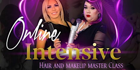 Online Intensive Hair & Makeup Masterclass ingressos