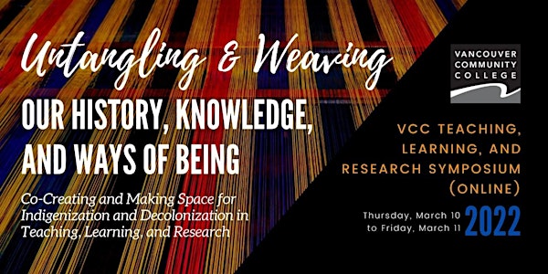VCC Teaching, Learning, & Research Symposium
