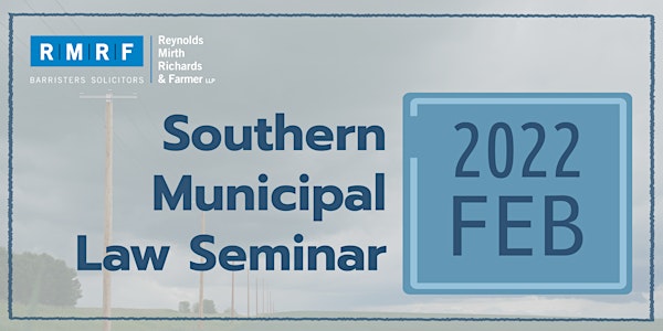 13th Annual Southern Municipal Law Seminar
