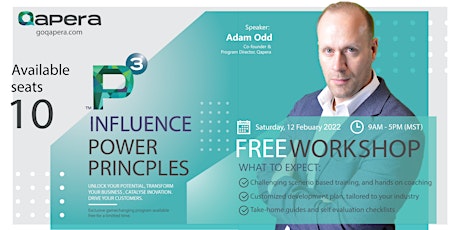 P3-Power Principles for Maximizing Influence tickets