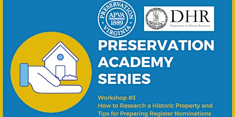 Preservation Academy Series: How to Research a Historic Property tickets