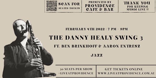 Jazz by Candlelight with The Danny Healy Swing 3