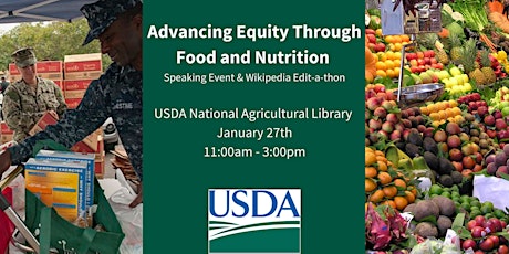 Advancing Equity Through Food and Nutrition Security tickets