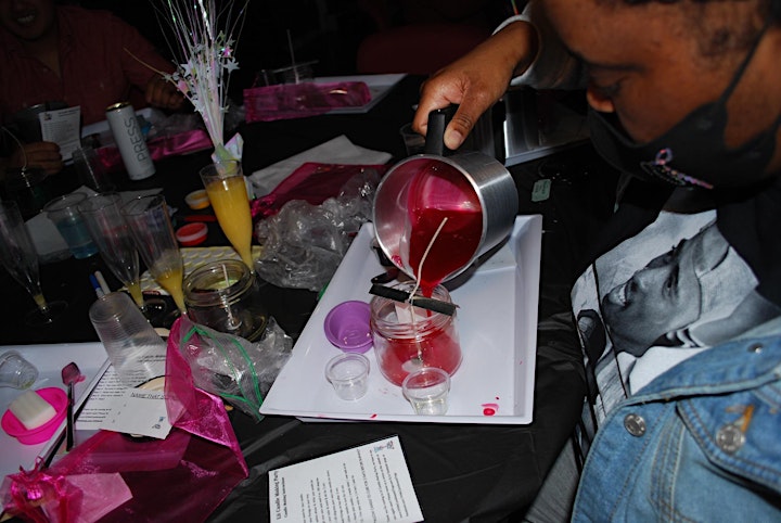 
		Lit Candle Making Party - Valentines / Superbowl E image
