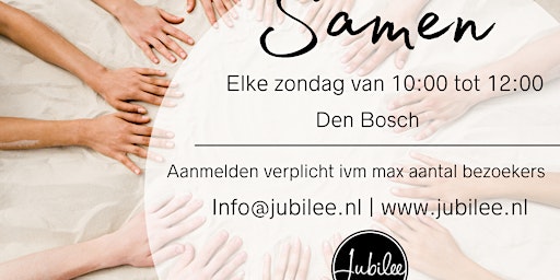 Elke zondag Jubilee Den Bosch 10:00 primary image
