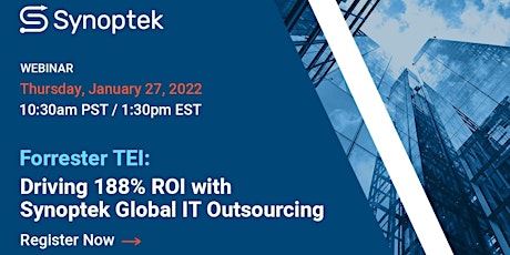 Driving 188% ROI with Global IT Outsourcing: Total Economic Impact™ tickets