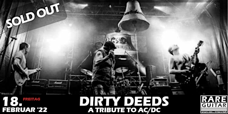 Zusatzshow: AC/DC Tribute Dirty Deeds tickets