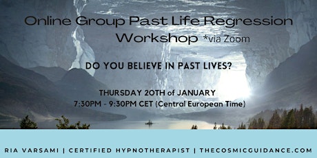 Online Past Life Regression Group Workshop tickets