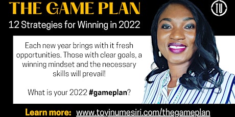 The Game Plan Success Coaching Program: 12 Strategies for Winning! tickets