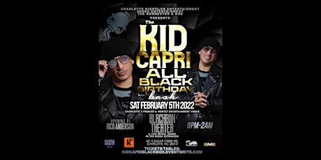 The Kid Capri All Black Birthday Bash tickets