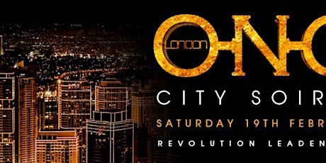 ONO LONDON - City Soirée tickets