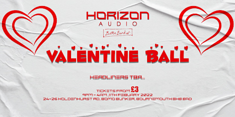 Horizon Audio: Valentine Ball tickets