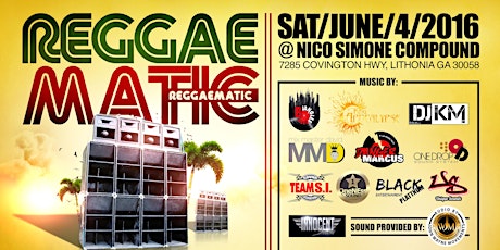 Reggaematic in the Lawn!!!! primary image