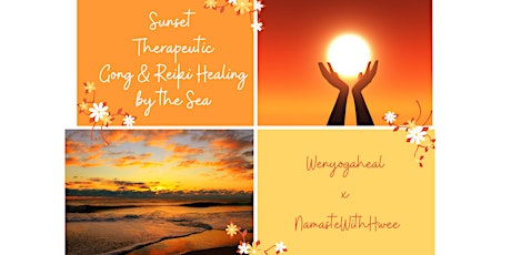 Sunset Therapeutic Gong & Reiki Healing by the Sea tickets