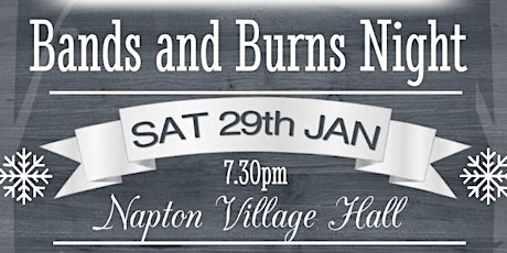 Napton Bands and Burns Night tickets