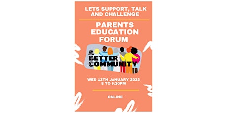 Parents Education Forum tickets