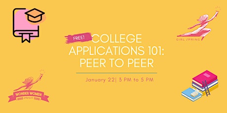 College Applications 101: Peer to Peer tickets