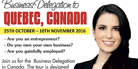 BUSINESS DELEGATION TO QUEBEC,CANADA primary image