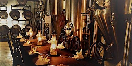 Beer Pairing Dinner in the Cellar with the Brewer and the Owner, now $50pp