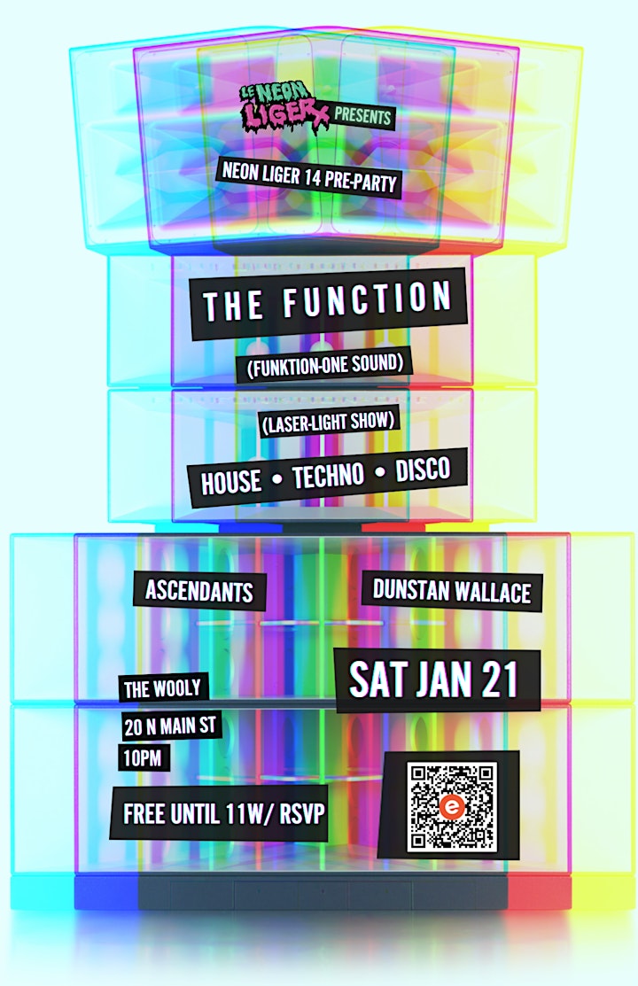 
		The Function • NEON LIGER 14 Pre-Party image
