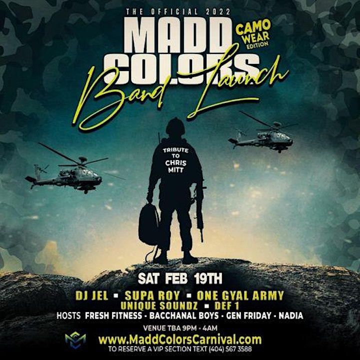 
		MADD COLORS BAND LAUNCH 2022 (Camo Wear Edition) image
