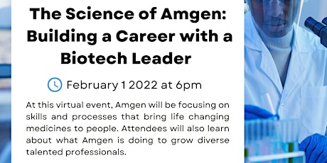 The Science of Amgen: Build a Career in Biotech tickets