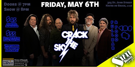 Crack The Sky LIVE @ The State tickets