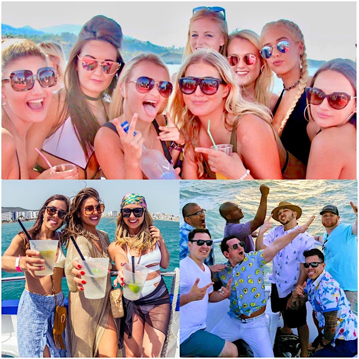 #Party Boat / Booze Cruise in Miami + FREE DRINKS image