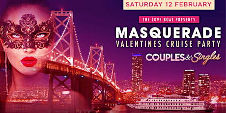 Couples and Singles Masquerade Valentine's Cruise Party tickets