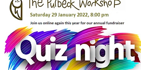 The Purbeck Workshop online fundraising quiz night tickets