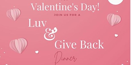 Luv & Give Back Vegan Valentine’s Day Dinner tickets