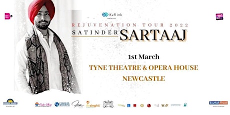 Satinder Sartaaj LIVE in  NEWCASTLE – REJUVENTATION TOUR tickets