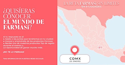 La Ruta Farmasi Sin Límites (CDMX) boletos