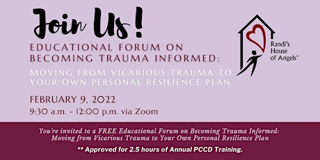 Educational Forum on Becoming Trauma Informed tickets