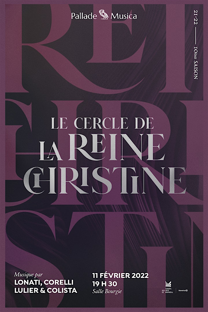 Livestream: Le cercle de la reine Christine / The Circle of Queen Christina image