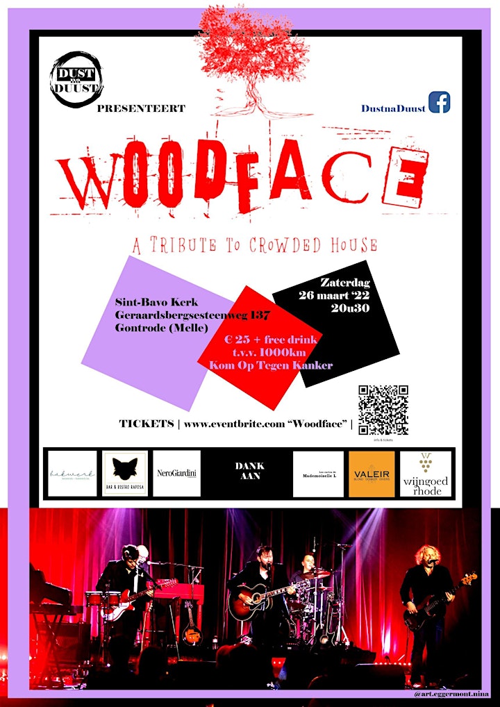 
		Afbeelding van "Woodface", a tribute to Crowded House
