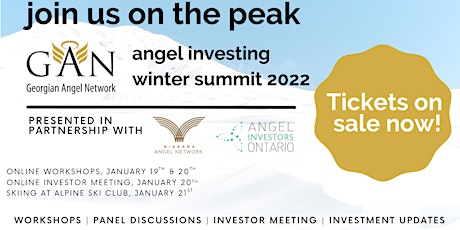 GAN Angel Investing Winter Summit 2022 primary image