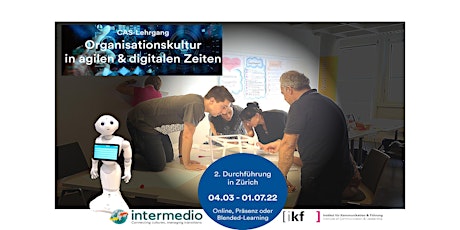 Online-Info-Abend: CAS "Organisationskultur in agilen und digitalen Zeiten" tickets