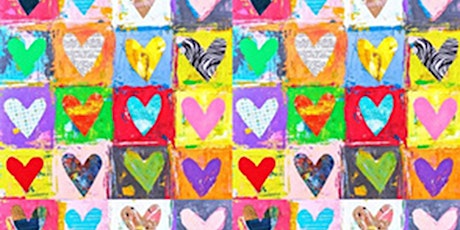 Colorful Heart Canvas Workshop with Dori Patrick tickets