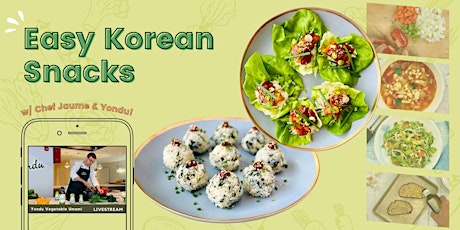 03/17 [ONLINE] -  Easy & Delicious Korean Snacks primary image