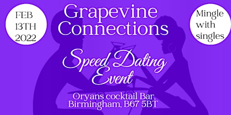 Grapevine Connections-Speed Dating  Event billets