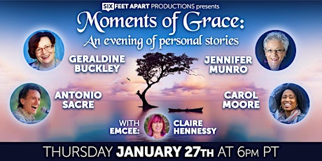 Moments of Grace: True, Personal Stories tickets