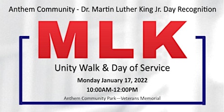 Anthem MLK Unity Walk & Day of Service tickets