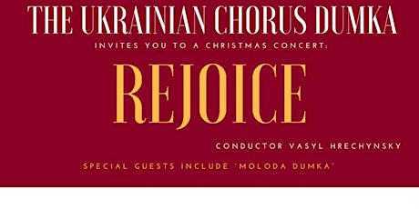 Copy of Rejoice! A Ukrainian Christmas tickets