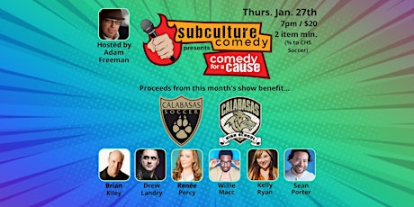 Comedy Night at the Six to benefit "Calabasas High School Soccer." tickets