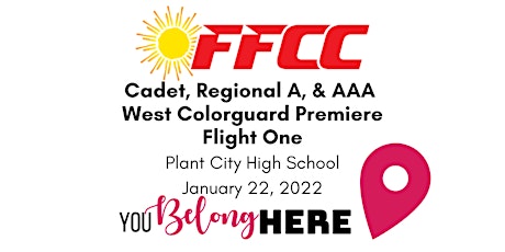 FFCC Color Guard Premiere West FLIGHT ONE (Cadet, Reg. A) tickets
