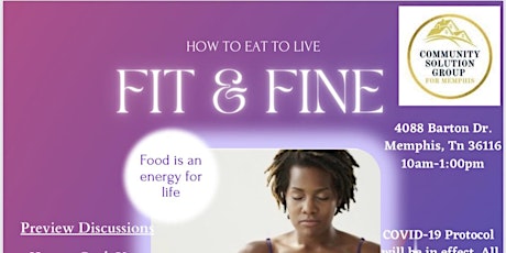 Fit & Fine - How to Eat To Live tickets