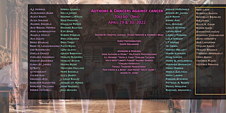 Authors & Dancers Against Cancer - Author Signing Event tickets