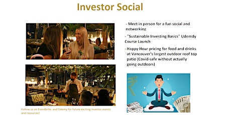 Personal Investors Happy Hr at  heated outdoor Roof Top at Black+ Blue tickets