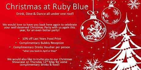 Ruby Blue - Corporate and Christmas Showcase primary image